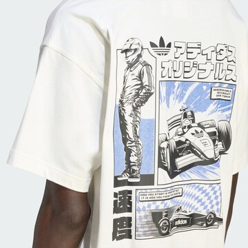 ADIDAS ORIGINALS T-Shirt 'Japanese Racing' in Weiß