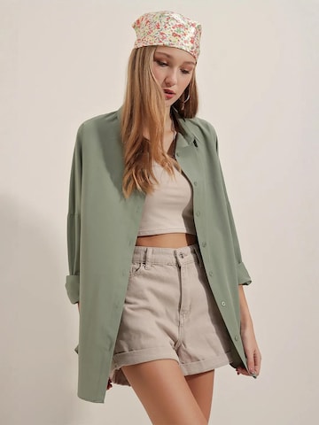 Camicia da donna di Bigdart in verde