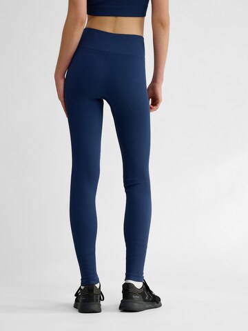 Hummel Skinny Sports trousers in Blue