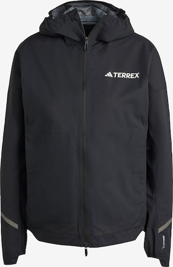 ADIDAS TERREX Outdoor jakna 'Xperior 2.5' veličine XS u tamo siva / crna / bijela, Pregled proizvoda
