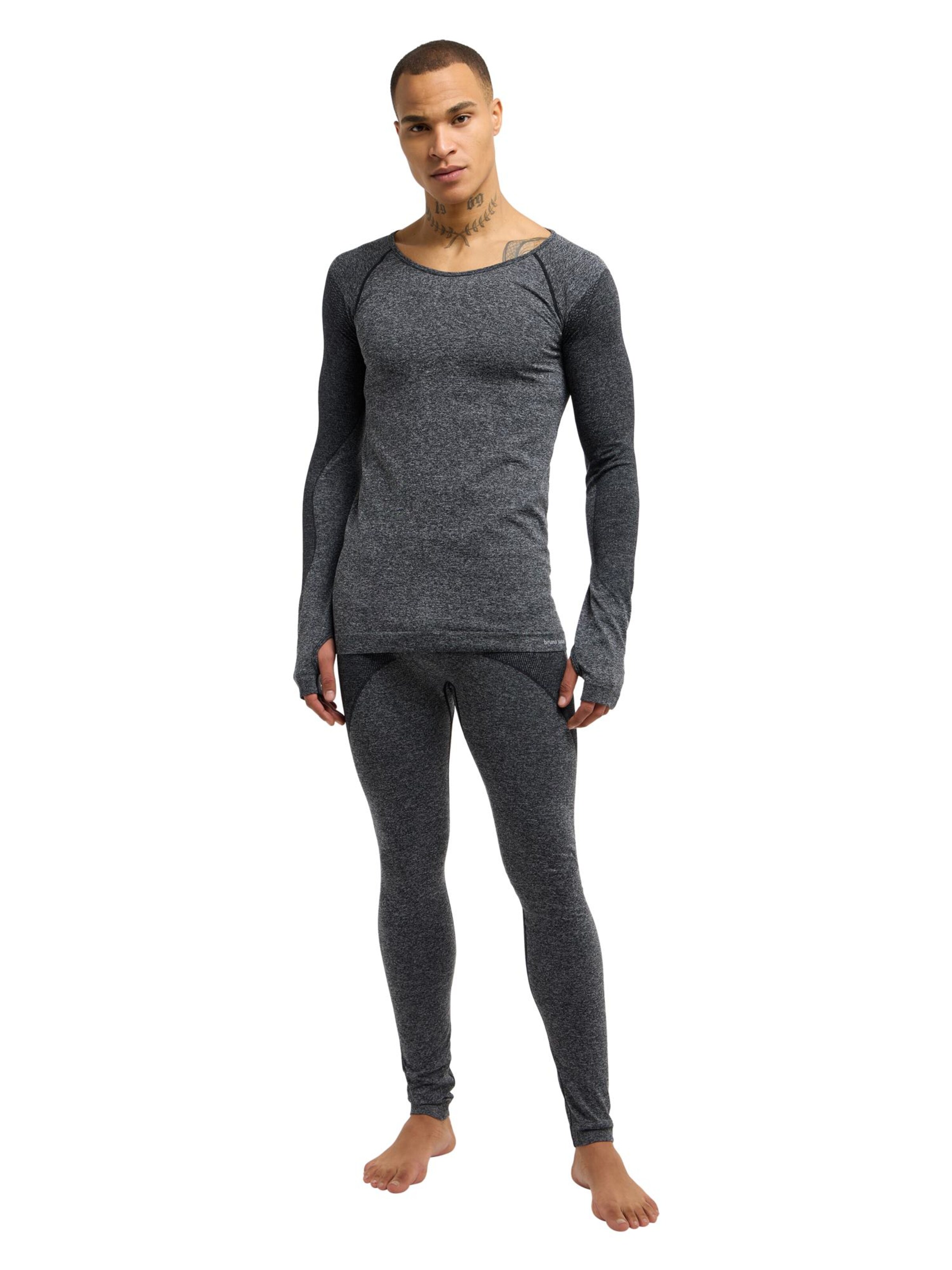 Bruno Banani Performance shirt 'CERVANTES' in Grey