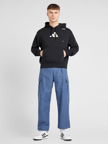 ADIDAS PERFORMANCE Athletic Sweatshirt 'All-gym Category Pump Cover' in Black