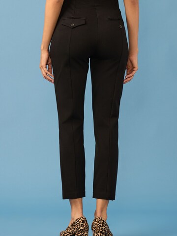 Next Slimfit Broek in Zwart