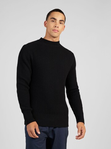 G-Star RAW - Jersey 'Essential' en negro: frente