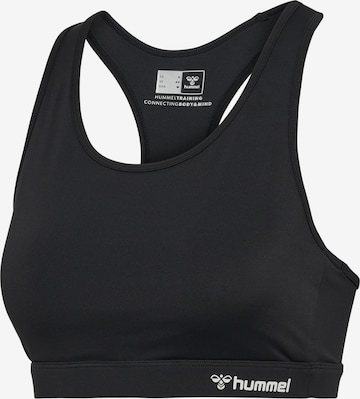 Hummel Bustier Sport-BH 'Active' in Schwarz