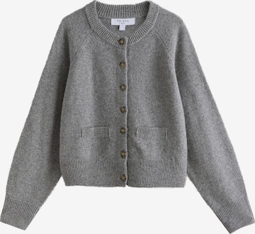 Next Knit cardigan 'N. Premium' in Grey: front
