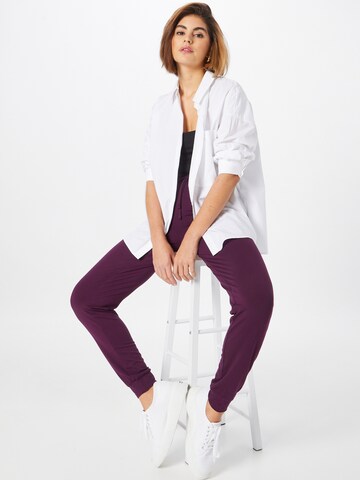 Karen Millen Tapered Broek in Lila