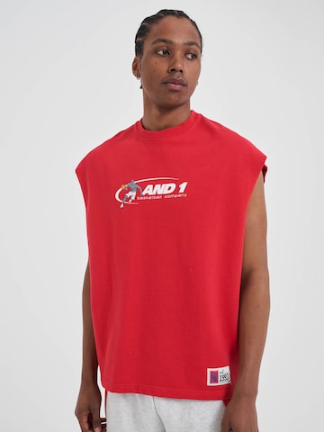 AND1 Póló 'Timeout' - piros: elől