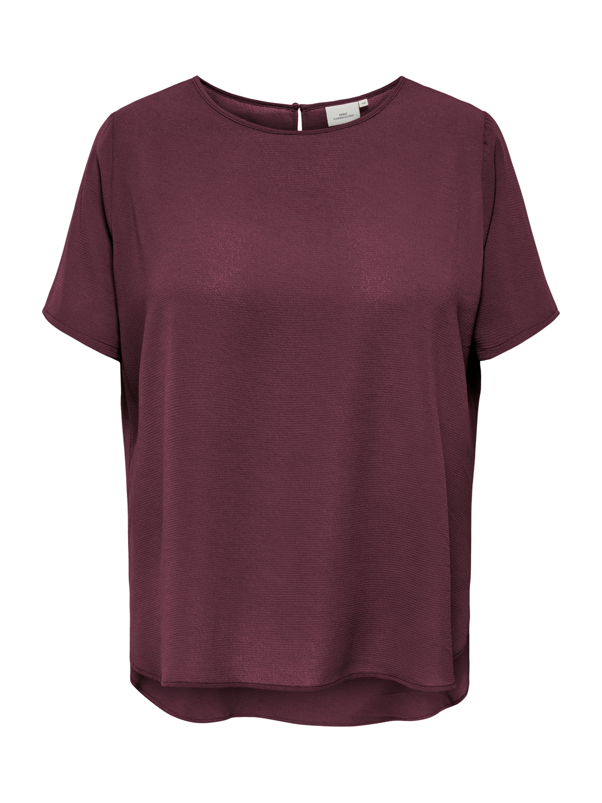 ONLY Carmakoma Blus 'CARVICA' i XL i bordeaux, Produktvy
