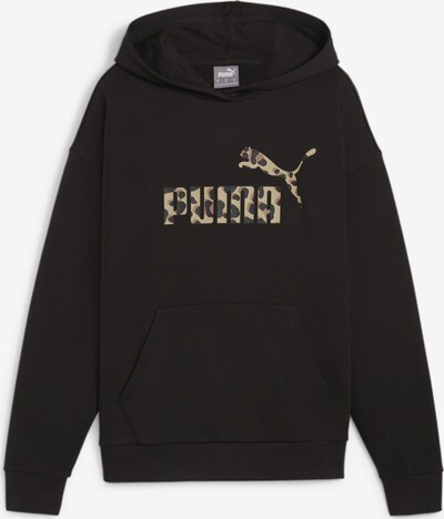 PUMA Sweatshirt 'ESS+' in kitt / brokat / schwarz, Produktansicht