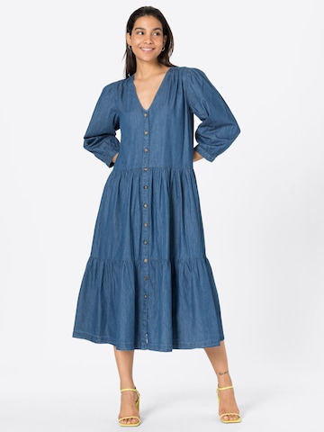 Robe-chemise Warehouse en bleu