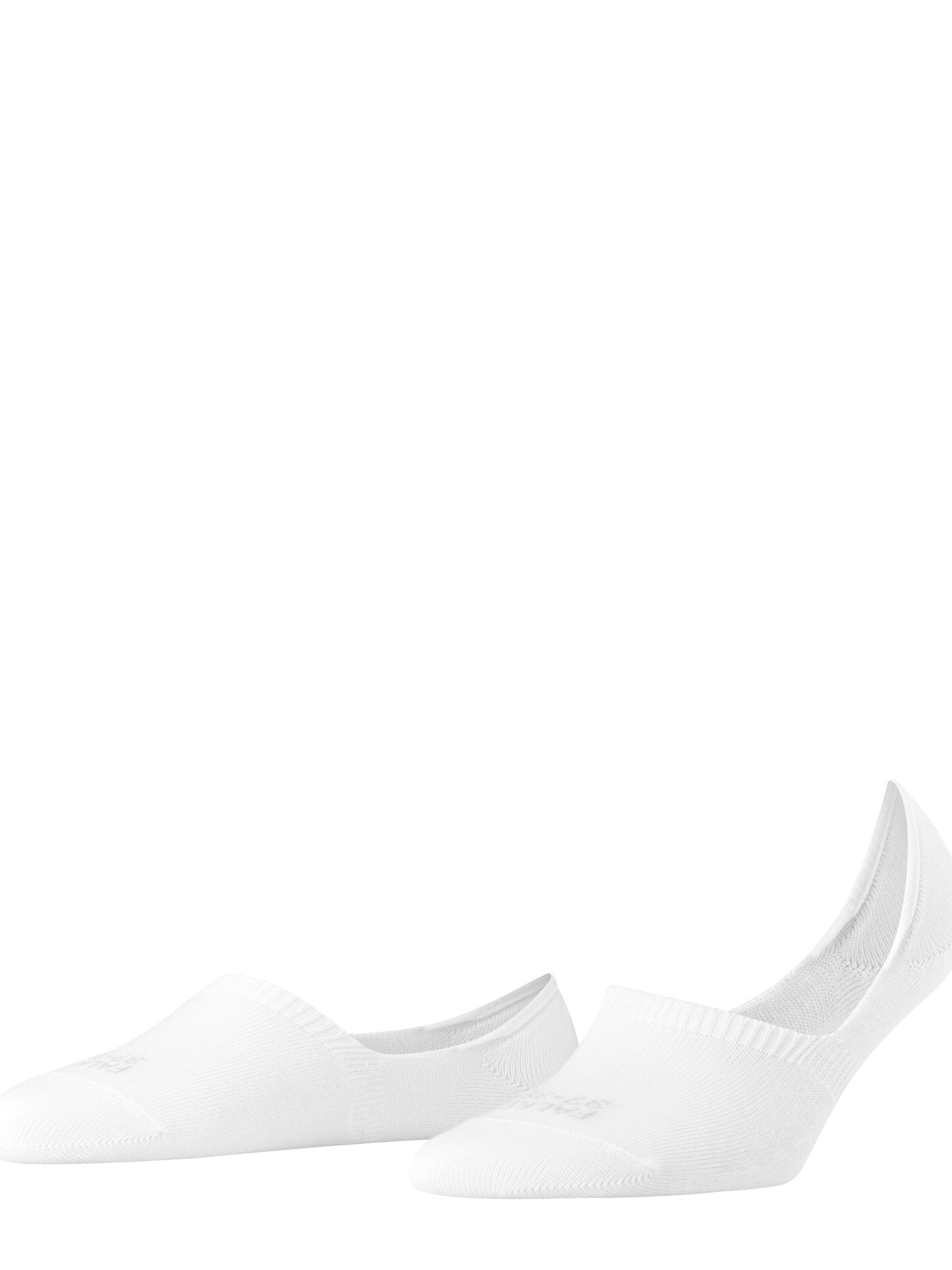 FALKE Füßlinge 'Step High Cut'‌‌‌‌‌‌‌ in Weiß: Vorderseite