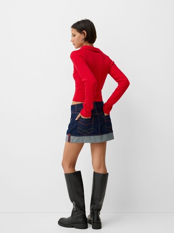 Bershka Sweater in Red