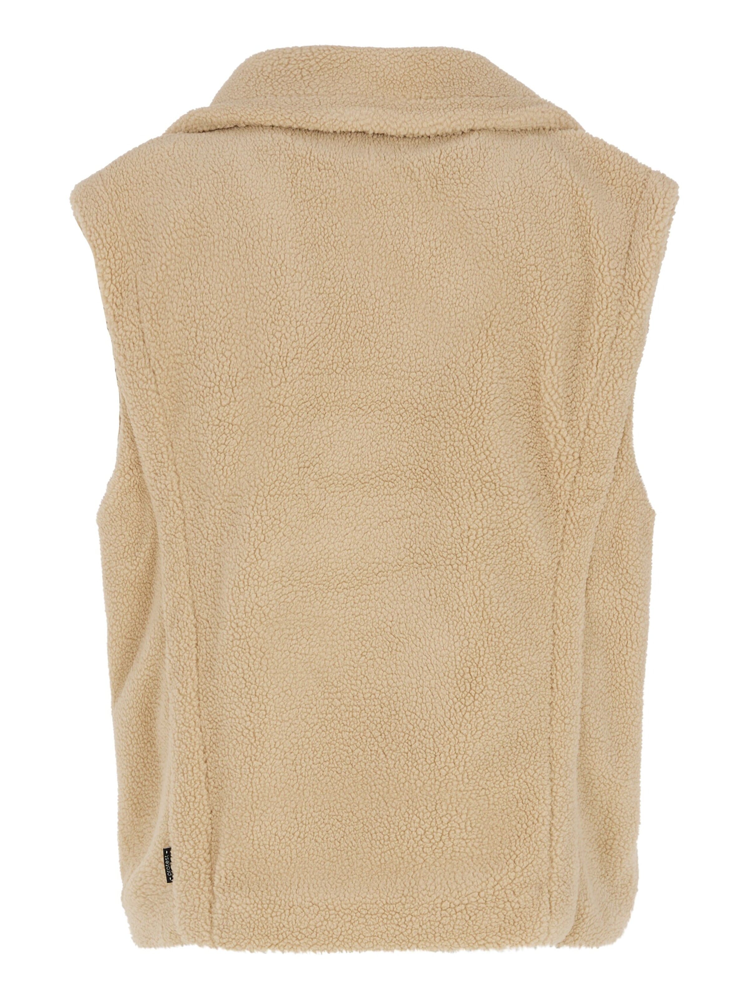 PROTEST Vest 'PRTBRODY' in Brown