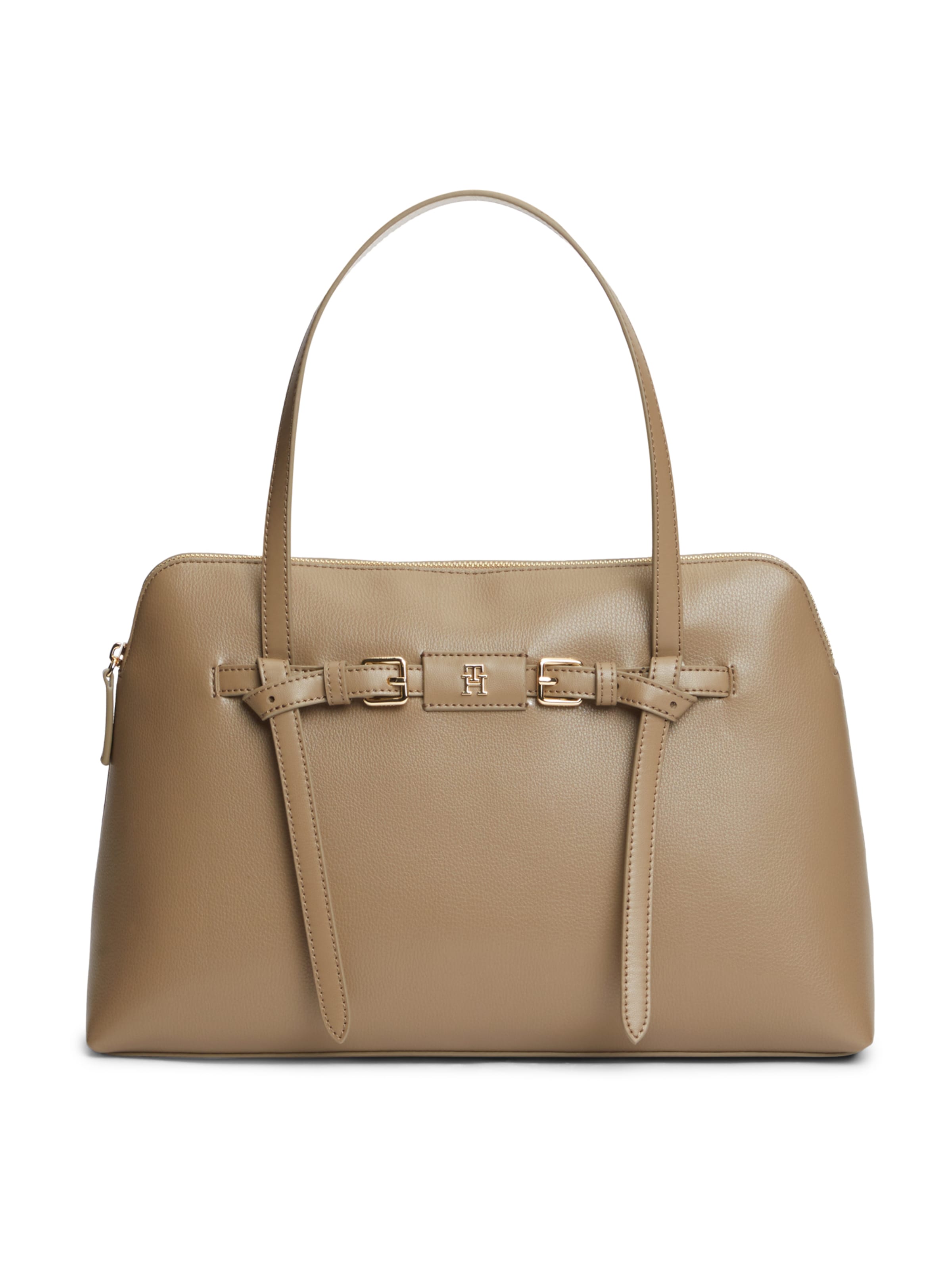 TOMMY HILFIGER Handtasche in Grün: Vorderseite