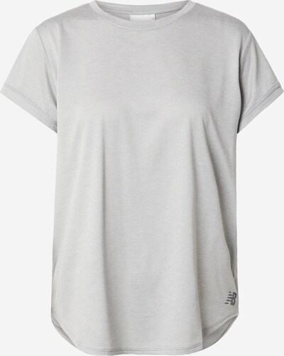 Sportiniai marškinėliai 'Core Heather' iš new balance, spalva – margai pilka / juoda, Prekių apžvalga