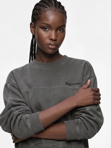 Sweat-shirt KARL LAGERFELD JEANS en gris