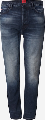 HUGO Normální Džíny '634' – modrá: přední strana