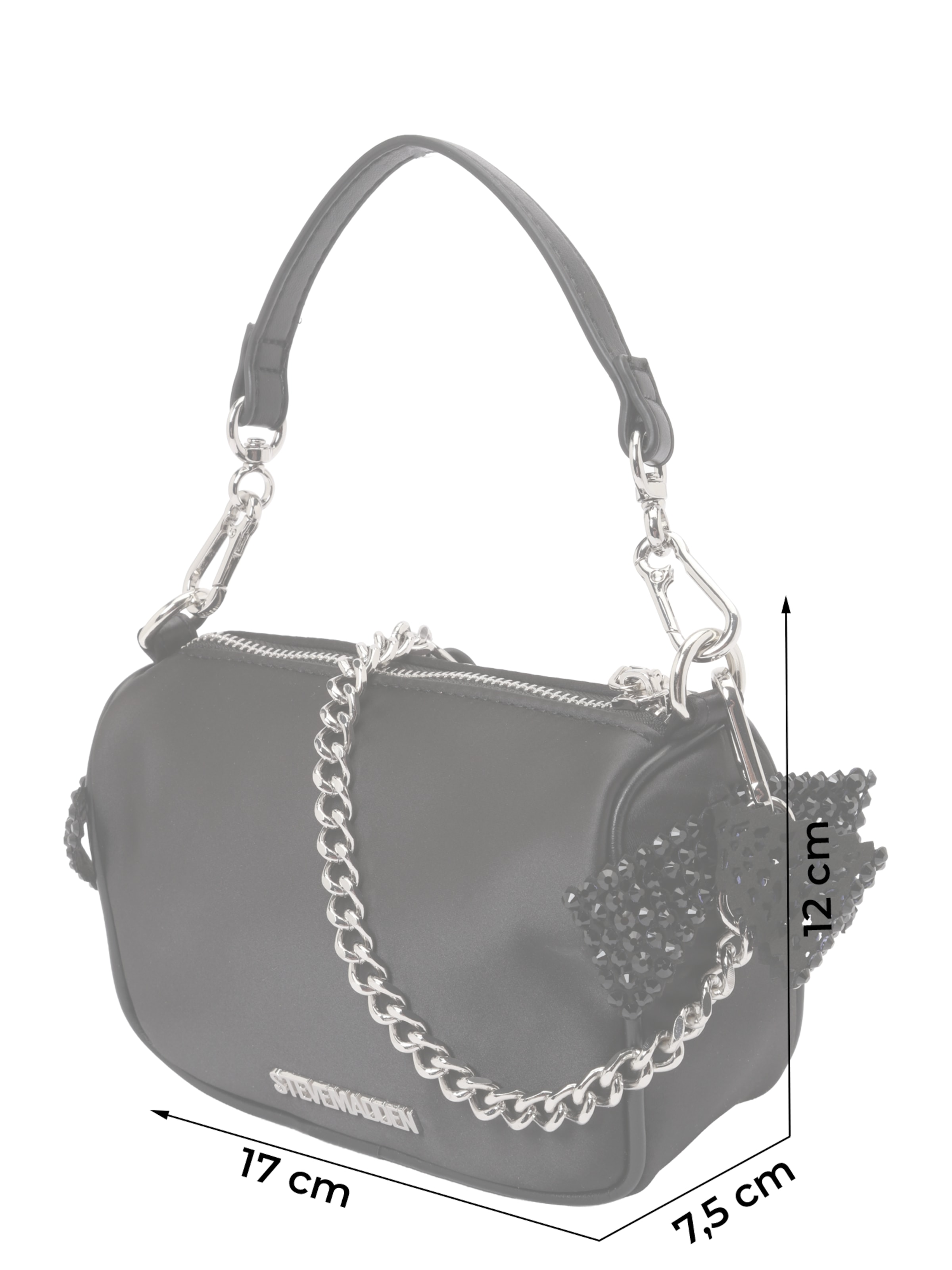 Borsa a spalla 'Bsayyes' di STEVE MADDEN in nero