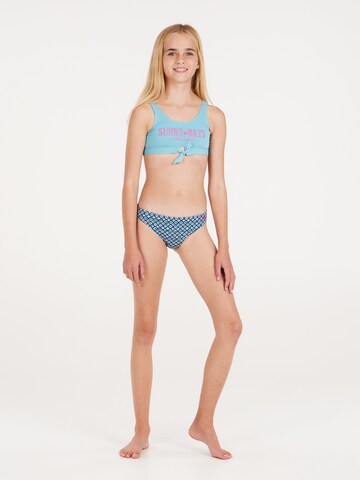 PROTEST Bustier Bikini 'PRTNAOMO JR'‌‌‌‌‌‌‌‌‌‌ in Blau