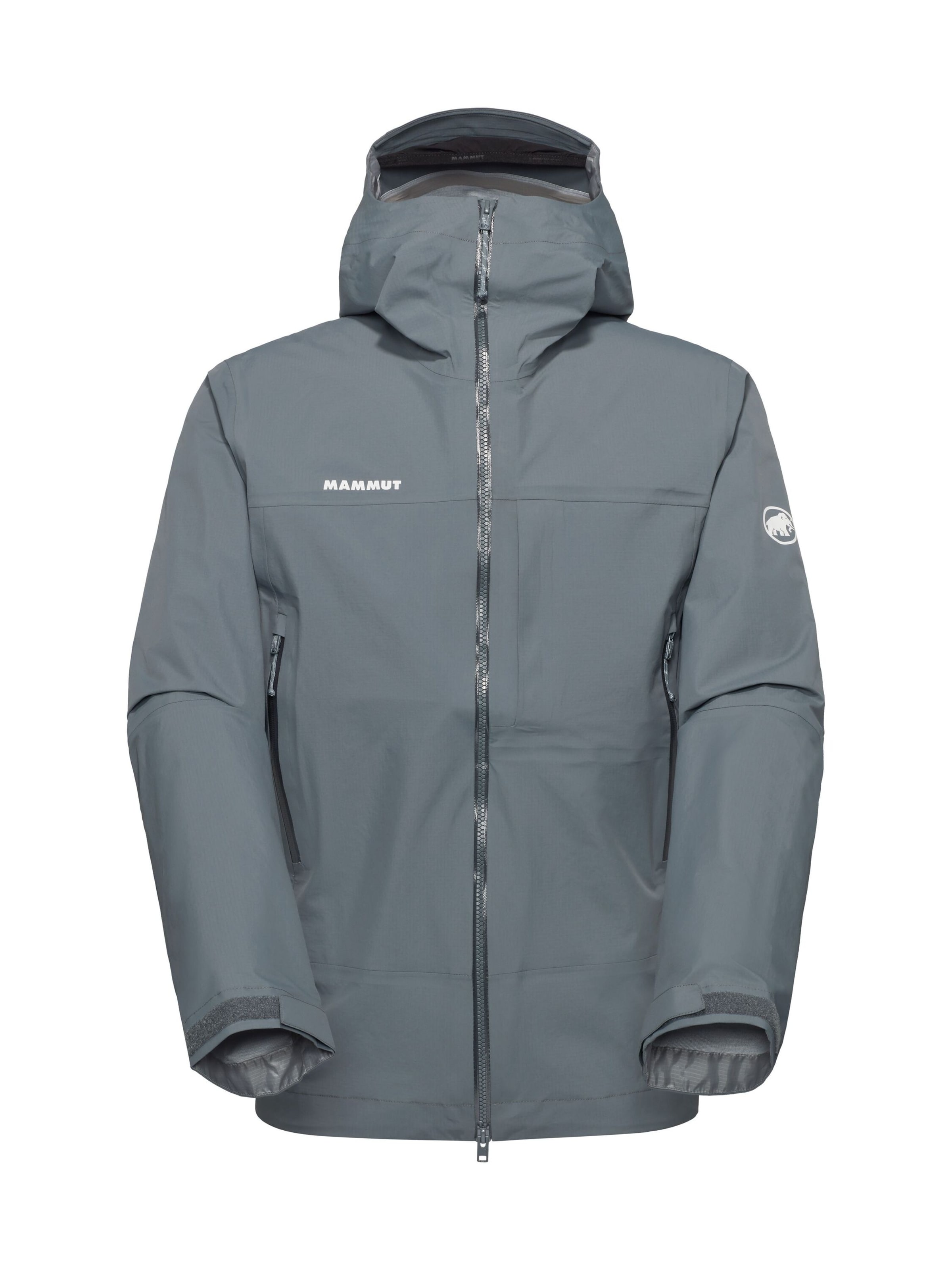 MAMMUT Athletic Jacket in Grey: front