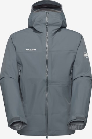 MAMMUT Athletic Jacket in Grey: front
