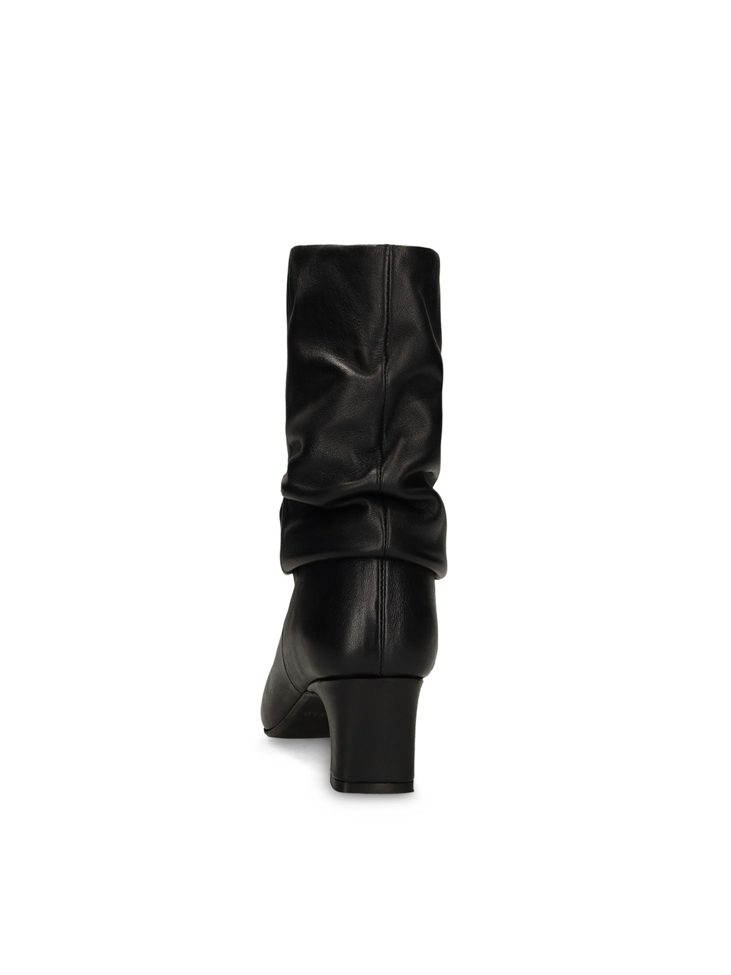 MANFIELD Stiefelette in Schwarz