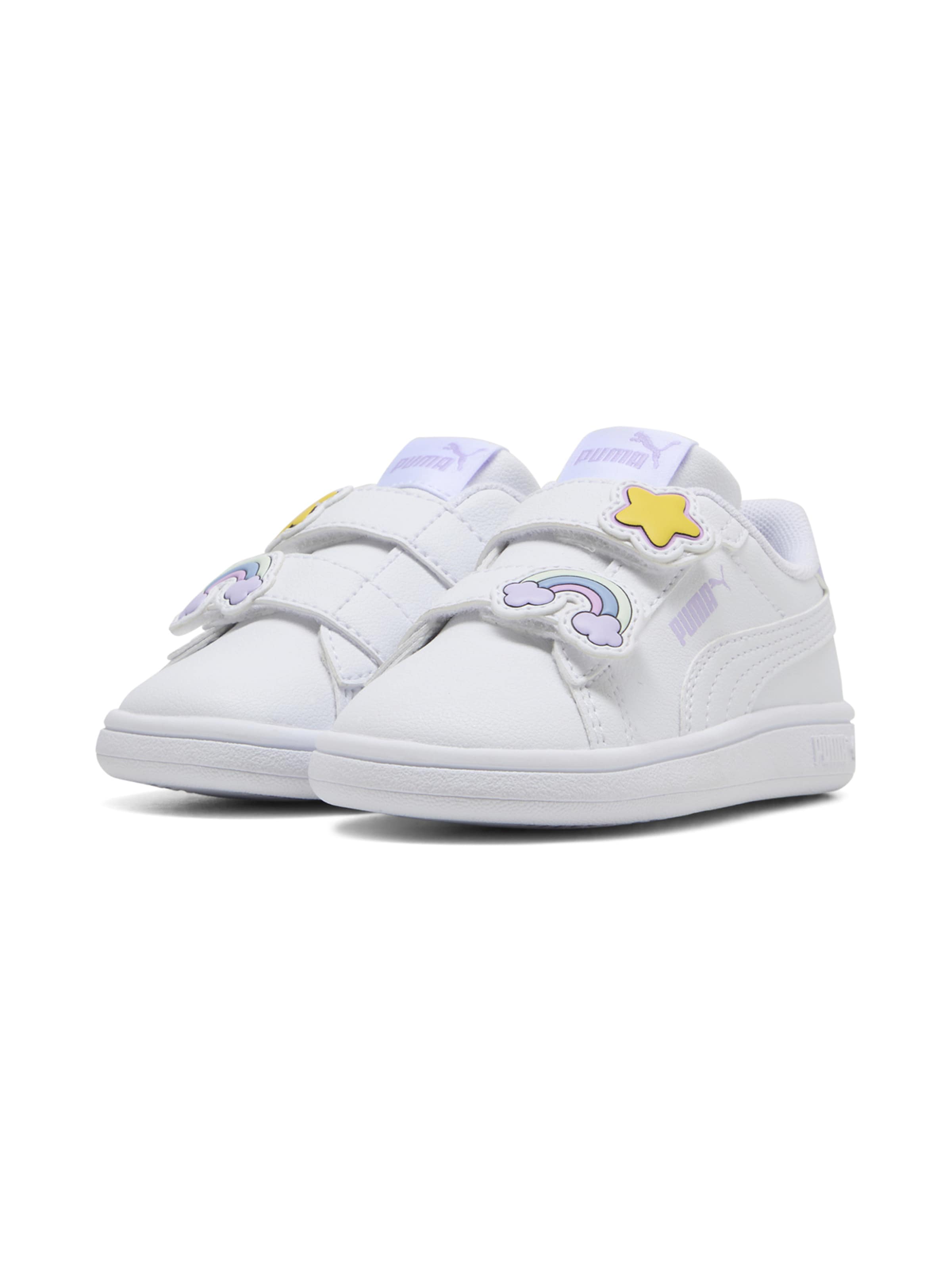 PUMA Кроссовки 'Smash 3.0' в Белый: спереди