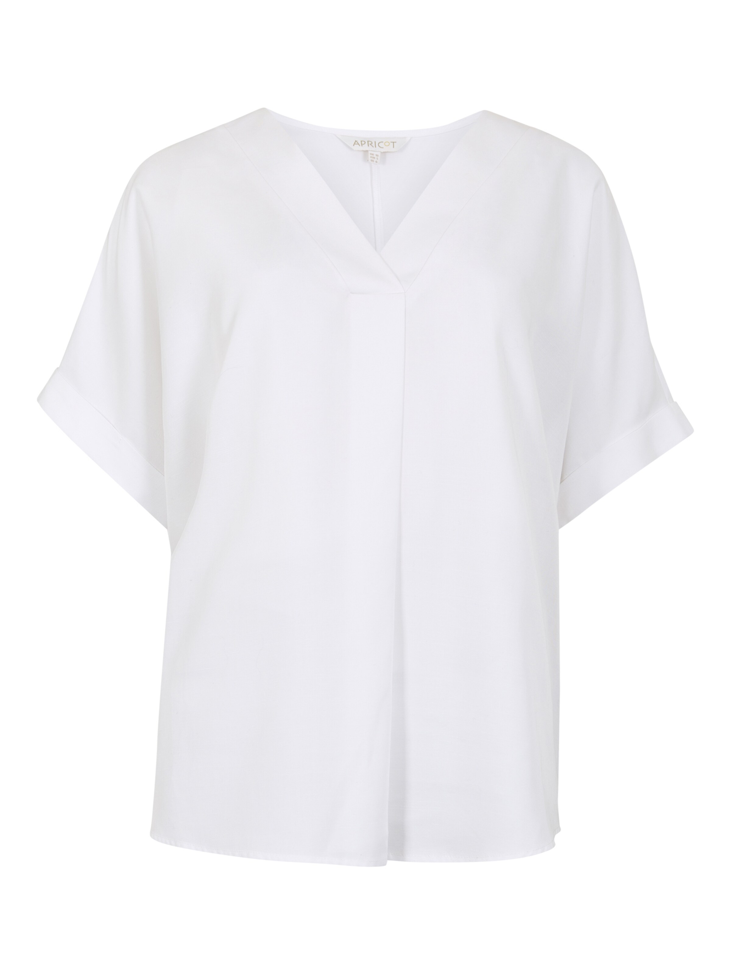 Chemisier ' ' Apricot en blanc : devant