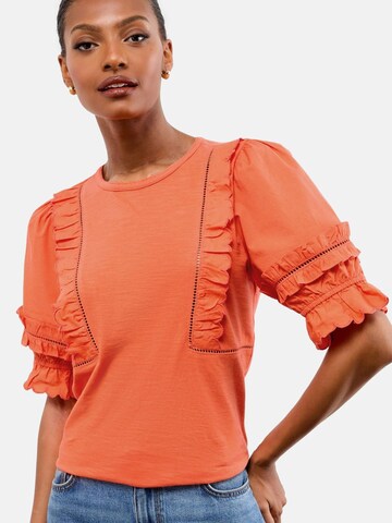 Lipsy Bluse in Orange: Vorderseite