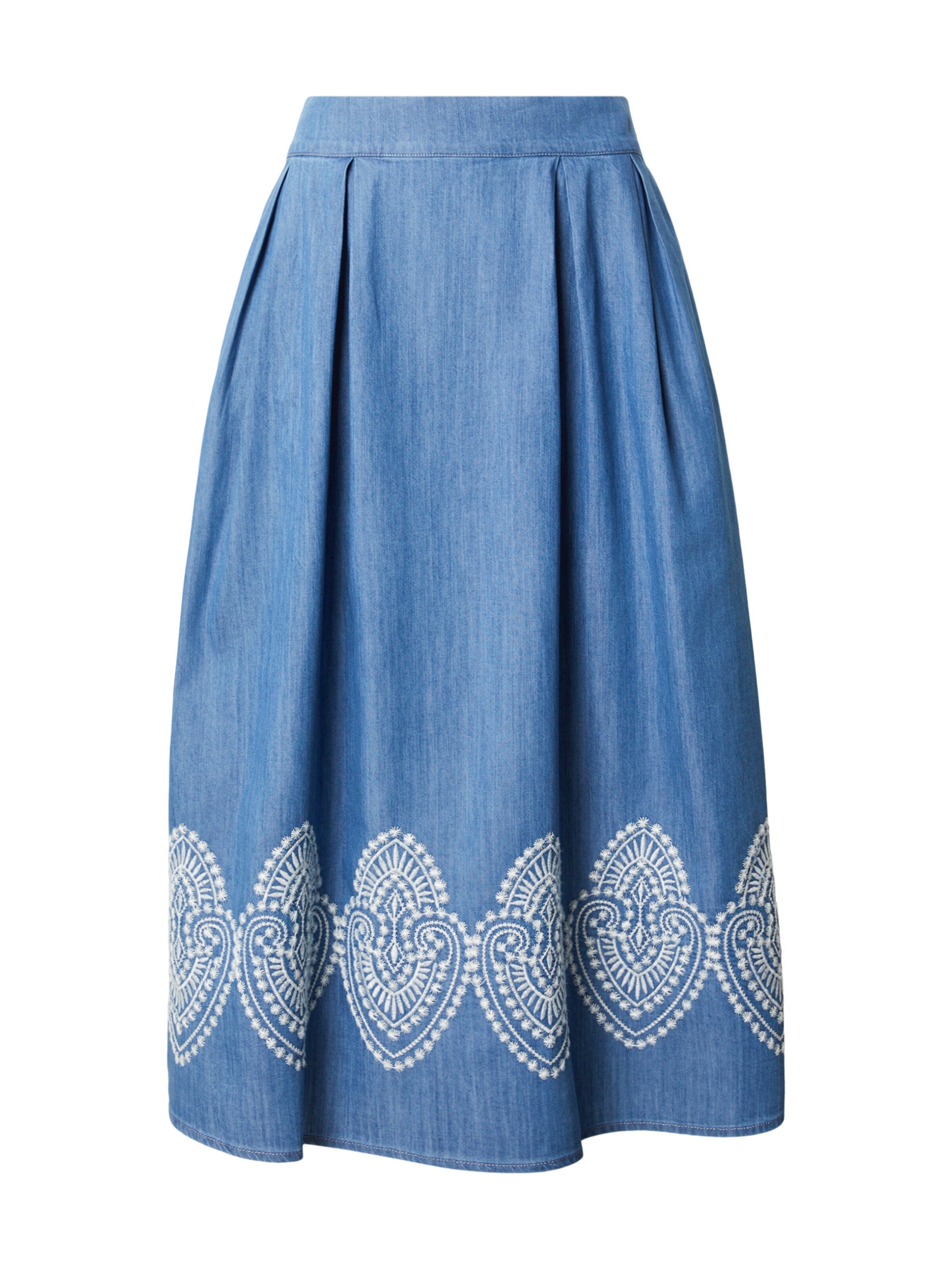 Gonna di MORE & MORE in blu: frontale