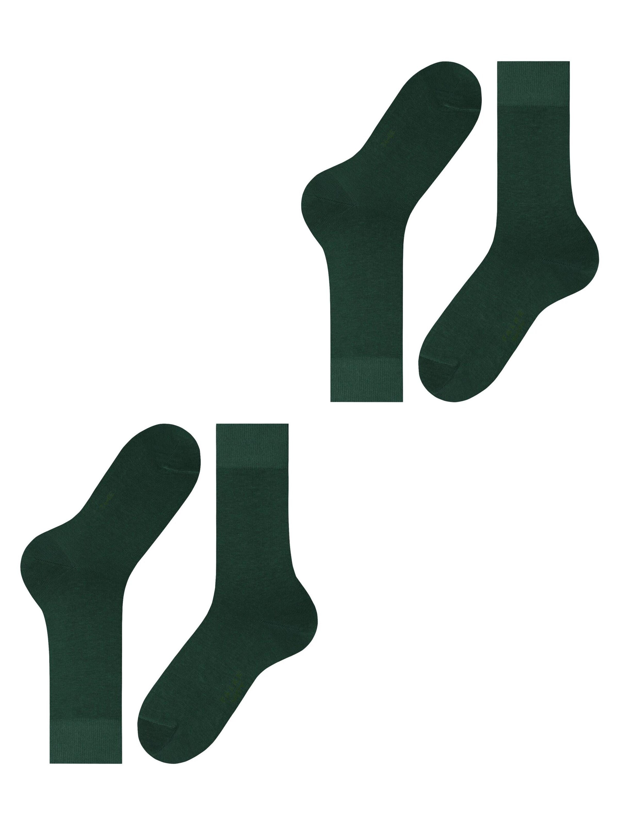 FALKE Socks 'Happy 2-Pack' in Green
