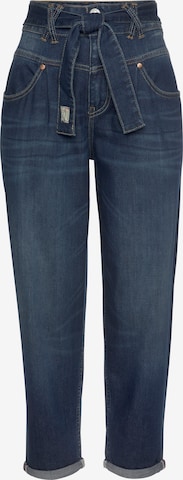 Herrlicher Regular Pleated Jeans 'Kabira' in Blue