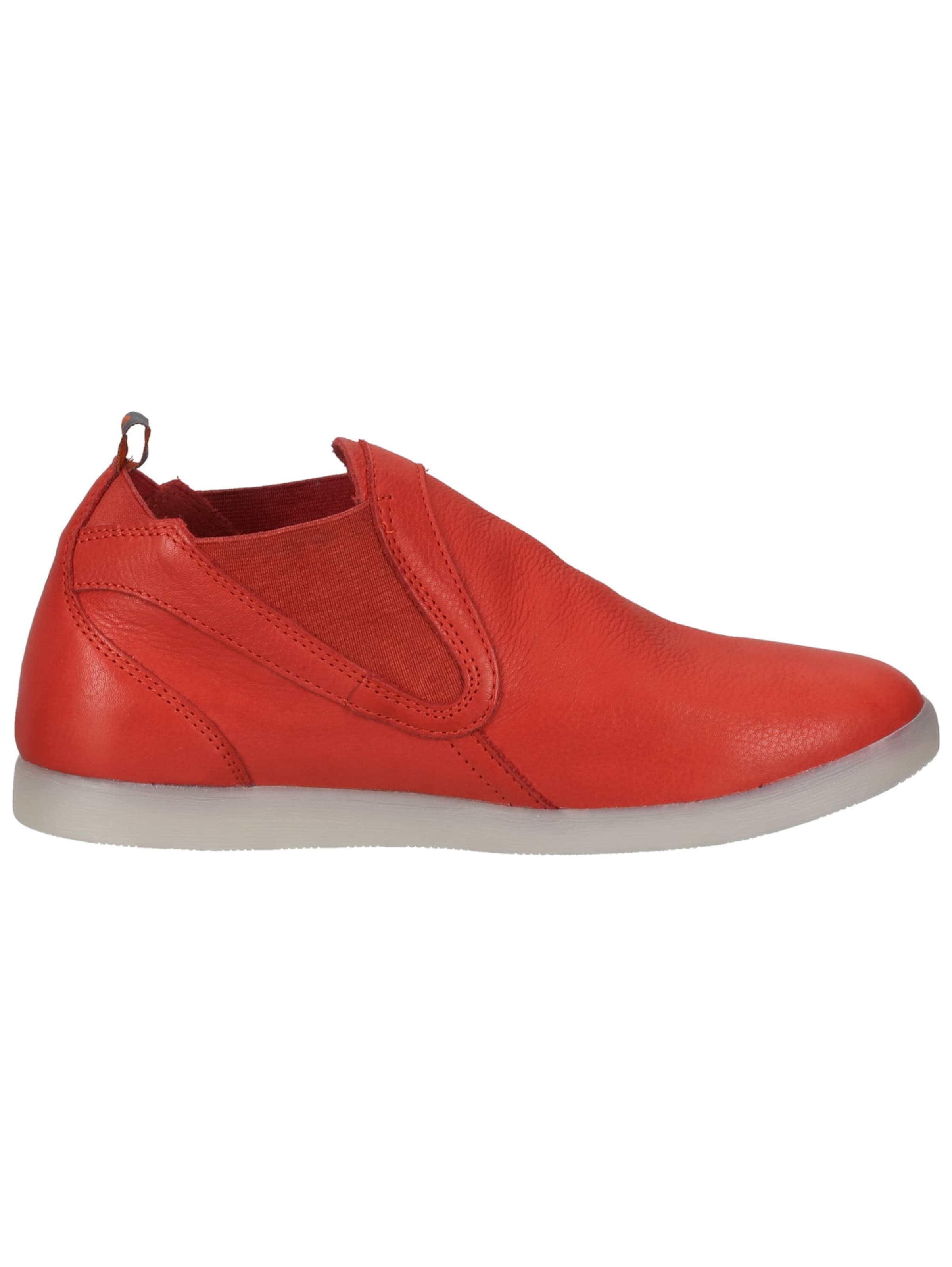 Softinos Enkellaarsje in Rood