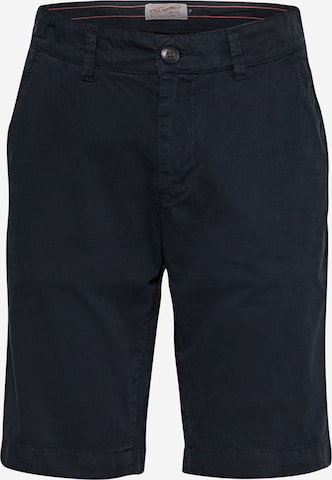 Petrol Industries Regular Chino Pants in Blue: front