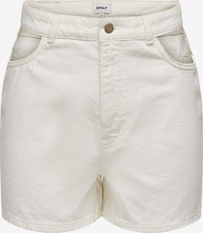 ONLY Shorts 'CAMILLE MILLY' in white denim, Produktansicht