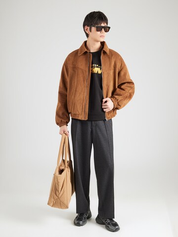 JACK & JONES Sweatshirt 'JJBRAT' in Black