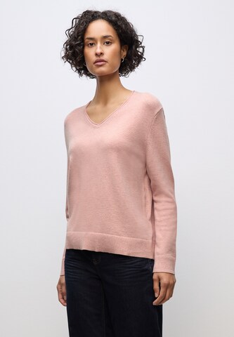 STREET ONE Pullover in Pink: Vorderseite