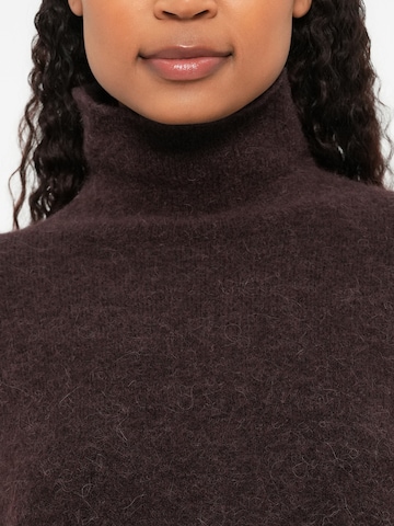 Samsøe Samsøe - Pullover 'NOLA' em castanho