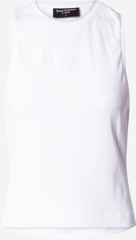 Haut 'BECKHAM' Juicy Couture en blanc : devant