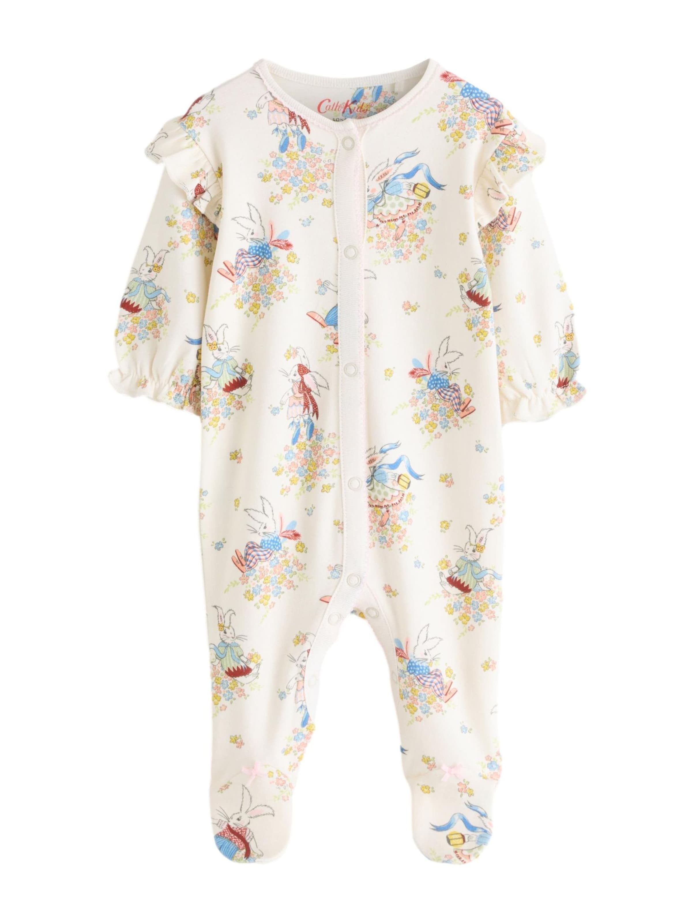 Pyjama 'Cath Kidson Bunny' Next en beige : devant