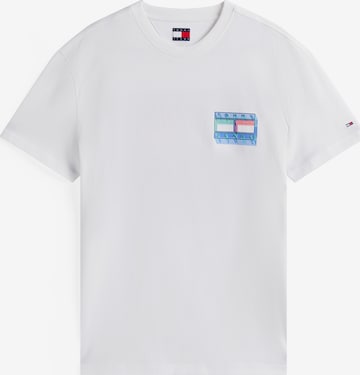 Tricou de la Tommy Jeans pe bej: față