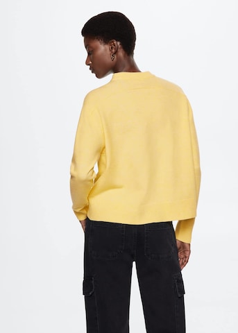 MANGO Pullover 'Canada' in Gelb