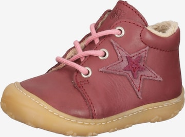 Pepino First-Step Shoes 'Rommi' in Pink: front