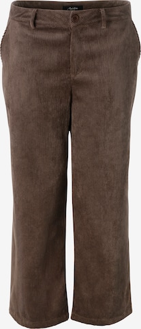 Aniston Wide Leg Hose in Braun: Vorderseite