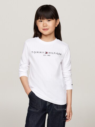 Maglietta 'Essential' di TOMMY HILFIGER in bianco