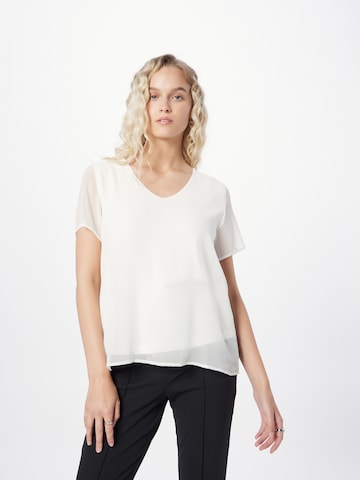 TAIFUN - Blusa en blanco: frente