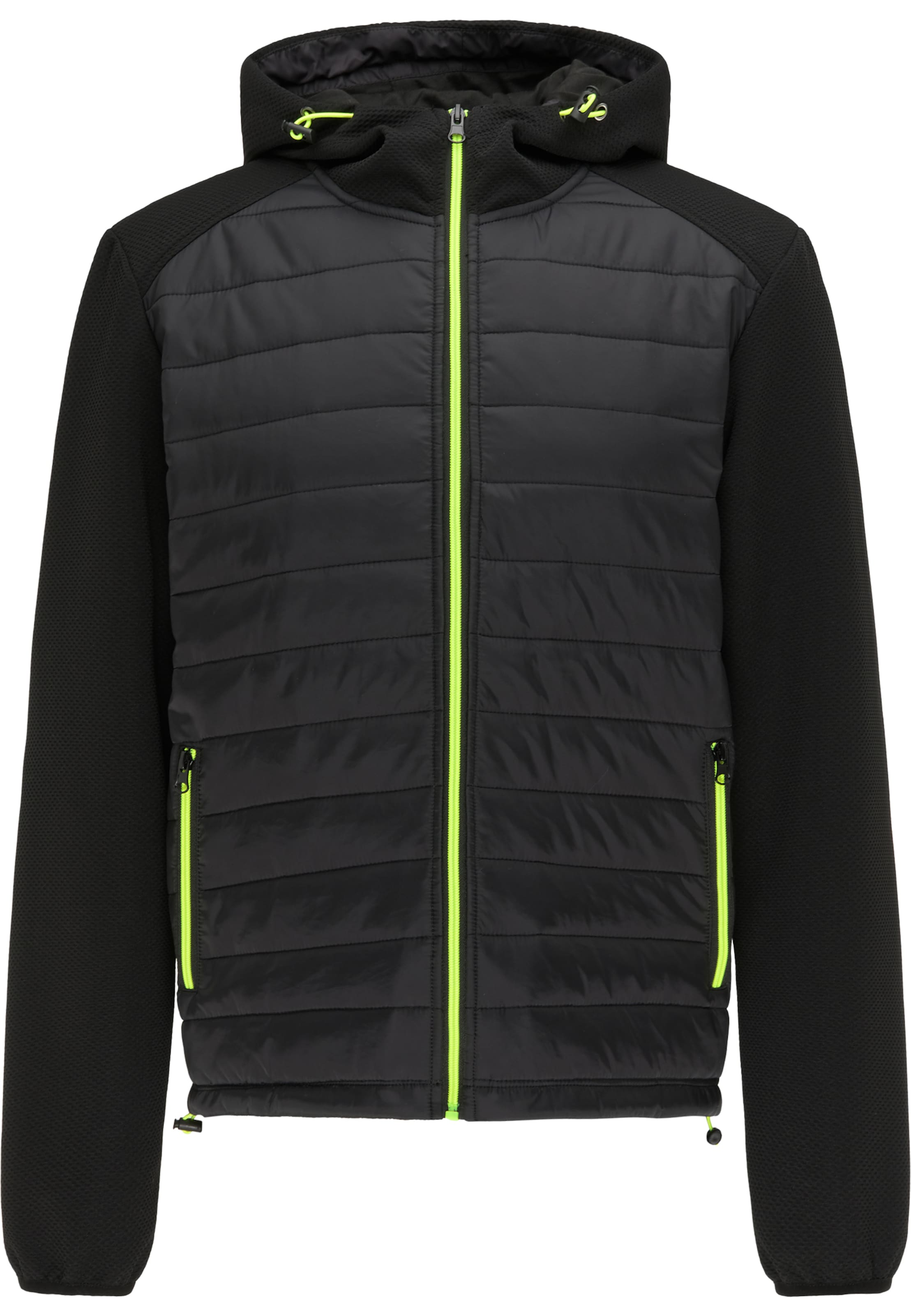 Mo SPORTS Övergångsjacka i svart: framsida