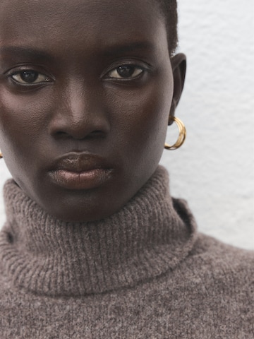 MANGO Kötött ruhák 'TALDOTE' - barna