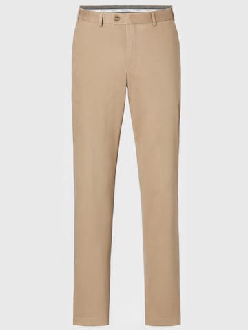 Hiltl Regular Chino Pants 'Parma - Essential Cotton' in Beige: front